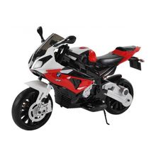 Детский электромобиль мотоцикл BMW S1000RR на аккумуляторе 12V цвет красный