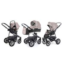 Коляска 3 в 1 Esspero Discovery Alu (шасси Graphite) - Beige