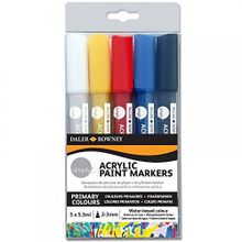 Набор DALER ROWNEY 126300903 Маркеры акриловые "Simply" 5 цв.