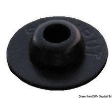 Osculati Stayput Press plastic flange BLK, 10.313.52