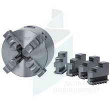 Четырехкулачковый токарный патрон Optimum ø 160 мм Camlock ASA D1-4"