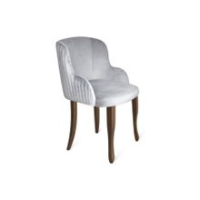 Слайн Стул Sheffilton SHT-ST39-1 S122 серое облако темный орех черный муар