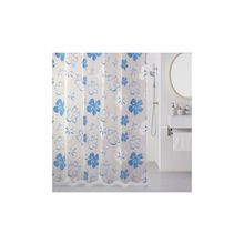 Штора для ванной комнаты Blue Flowers Milardo 509V180M11