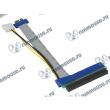 Кабель-переходник PCI-E x1->PCI-E x16 Espada "E PCIE X1-16p w" (oem) [137459]