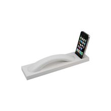 Универсальная беспроводная гарнитура с док-станцией для iPhone Native Union Curve Handset with base BT ID, цвет White (MM03I-WHT-HG)