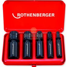 Rothenberger Набор ниппельспанеров для изготовления сгонов Rothenberger Nippel Max Set 1 2"-3 4"-1"-1 1 4"-1 1 2" 56056