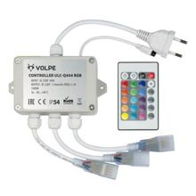 Volpe Контроллер для светодиодных RGB лент 220В Volpe ULC-Q444 RGB White UL-00002275 ID - 266008