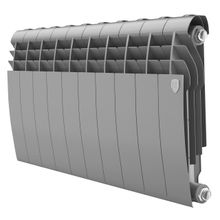Радиатор Royal Thermo BiLiner 350  Silver Satin - 10 секц.