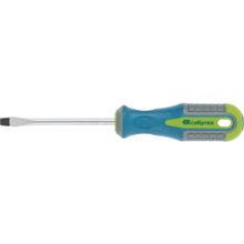 Отвертка, SL8,0 х 150 мм, CrV, 3-х компонентная рукоятка СибрТех