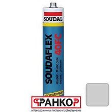 Полиуретановый клей-герметик Soudaflex 40 FС серый 600 мл, 12 шт упак 102485