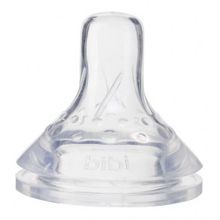 Bibi для бутылочки Happiness Natural силикон 0-2 мес. 2шт.