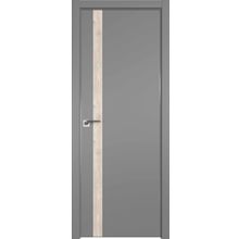  Двери ProfilDoors Модель 6E Цвет Грей Вставка Каштан светлый Кромка