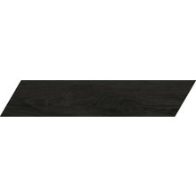 Carmen Ceramic Art Rotterdam Chevron Black A 9.8x46.5 см