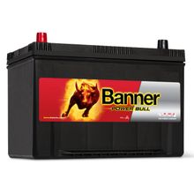 Аккумулятор автомобильный BANNER Power Bull P95 05 6СТ-95 прям. (105D31R) 306x173x225