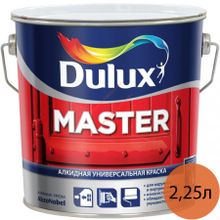 DULUX Мастер 30 база BC прозрачная алкидная краска полуматовая (2,25л)   DULUX Master 30 base BC под колеровку универсальная алкидная краска полуматовая (2,25л)