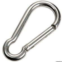 Osculati Carabiner hook with flush closure AISI 316 8 mm, 09.190.08