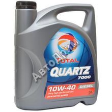 Масло моторное TOTAL QUARTZ DIESEL 7000 10w40, 5 литров