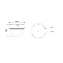 Ivideon Видеокамера Wi-Fi Ivideon Dome, 2Мп