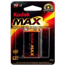 Батарейка Kodak 6LR61-1BL MAX 9V крона [K9V-1]
