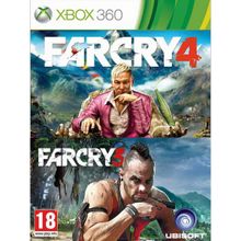Far Cry 3 + Far Cry 4 (XBOX360) русская версия