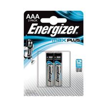 Батарейки Energizer MAX PLUS LR03 E92 AAA 1.5V - 2 шт.