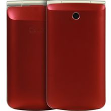 Смартфон  LG G360 Red (QuadBand, раскладушка, 3.0" 320x240, GPRS+BT, microSD, 1.3Mpx, 125 г)