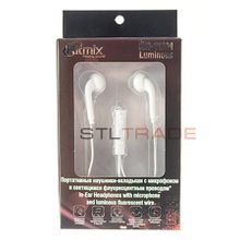 Наушники RITMIX RH-113M Luminous белые