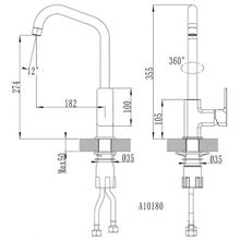 Смеситель Iddis Brick BRISBL0i05