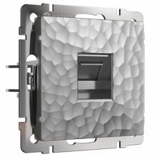 Werkel Розетка Ethernet RJ-45 Werkel Hammer W1281006 (серебряный) ID - 436086