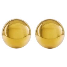 Золотистые вагинальные шарики Ben Wa Balls в шкатулке золотистый