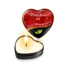 Массажная свеча с нейтральным ароматом Plaisir Secret Bougie Massage Candle 35мл