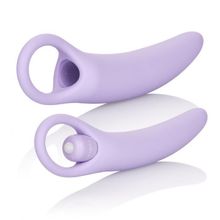 California Exotic Novelties Набор силиконовых расширителей Dr. Laura Berman Isabelle Set of 2 Vibrating Silicone Dilators (сиреневый)