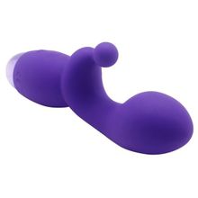 Howells Фиолетовый вибратор INDULGENCE Rechargeable G Kiss - 16,5 см.