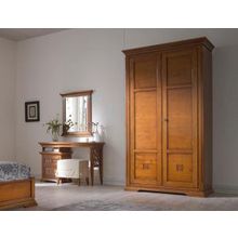Спальни классика Италия:BOHEMIA DallAgnese:Шкаф 2-х дверный с деревянными створками BOHEMIA DallAgnese