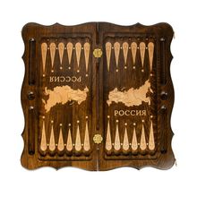 Нарды резные «2 Герба"