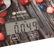 Стильные и точные Весы кухонные VITEK 8000 (MC)
