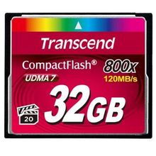 Карта памяти  Transcend   TS32GCF800   CompactFlash  Card 32Gb 800x