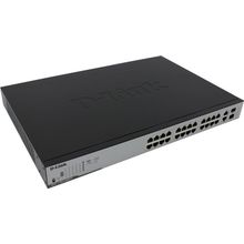 Коммутатор D-Link    DGS-1100-26MPP   B1A    Управляемый коммутатор (24UTP 10   100   1000Mbps + 2Combo 1000BASE-T   SFP)