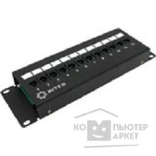 5bites LY-PP5-48 Патч-панель UTP 5E 12P FRONT DUAL IDC 2U L 287MM WALL