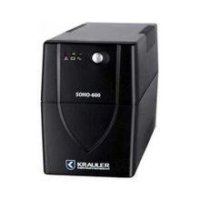 ИБП KRAULER SOHO-800, линейно-интерактивный, 800ВА(480Вт), 4 розетки IEC320, черный