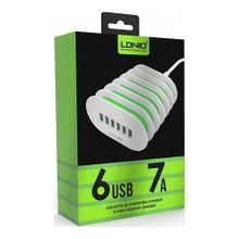 Ldnio Зарядное устройство Ldnio Quick Charge 6 USB 7А (A6702)
