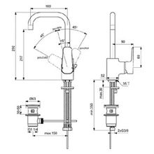 Смеситель Ideal Standard Ceraplan III B0706AA для раковины