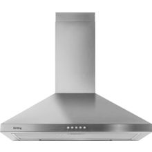 Каминная вытяжка Korting KHC 6431 X нержавеющая сталь