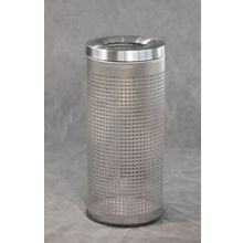 Урна перфорированная из нержавеющей стали