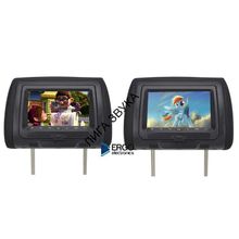 Комплект автомобильных c DVD плеером и LCD монитором 7" ERGO ER704HD Чёрный