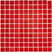 Мозаика Red glass 30*30 шт