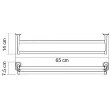 WasserKRAFT Штанга для полотенец Oder K-3040