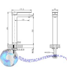 Bravat Смеситель для умывальника F156101C-A-ENG