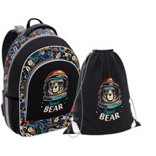 Рюкзак Erich Krause - ErgoLine 15L - Space Bear - с мешком