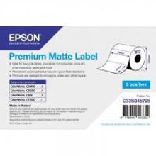 EPSON C33S045725 бумага самоклеющаяся матовая (76 x 51 мм) 88 г м2, 2310 этикеток